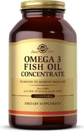 Solgar Omega-3-Fischöl-Konzentrat 1000 mg 120 Weichkapseln – Bild 1 von 2