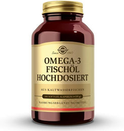 Solgar Omega-3 Fischöl hochdosiert Kapseln – Bild 1 von 1
