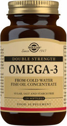 Solgar Omega-3 Hochkonzentration Vegetarische Kapseln für Schwangere und Stillende 120 Stück – Bild 1 von 2