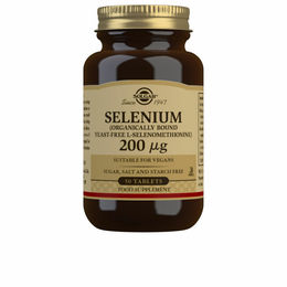 Solgar Selen Tabletten mit Selenmethionin 200 mcg hefefrei 50 Stück – Bild 1 von 3