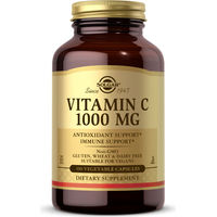 Produktbild von Solgar Vitamin C 1000 mg Ascorbinsäure pflanzliche Kapseln 100 Stück
