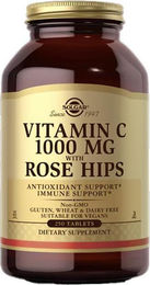 Solgar Vitamin C 1000 mg mit Hagebutte Tabletten 250 Stück – Bild 1 von 1