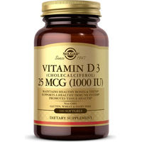 Produktbild von Solgar Vitamin D3 1000 IE 25 mcg Weichkapseln 100 Stück