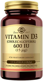 SOLGAR Vitamin D3 600 IU Kapseln 90 Stück – Bild 1 von 1