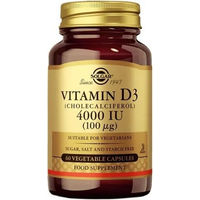 Produktbild von Solgar Vitamin D3 Cholecalciferol 4000 IU 100 mcg 60 vegane Kapseln
