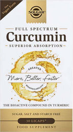 Solgar Vollspektrum Curcumin 30 flüssig gefüllte Kapseln – Bild 1 von 1