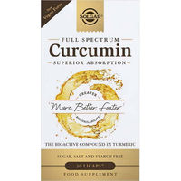 Produktbild von Solgar Vollspektrum Curcumin 30 flüssig gefüllte Kapseln
