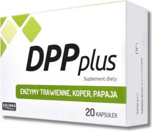 Solinea DPP Plus Multi-Enzym-Komplex Verdauungsenzyme 20 Kapseln – Bild 1 von 1