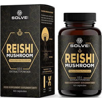 Produktbild von Solve Labs Reishi-Pilz Nahrungsergänzung 60 Kapseln