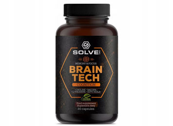 SolveLabs Brain Tech Kapseln ohne Zusatzstoffe 30 Stück – Bild 1 von 1