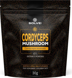 SolveLabs Cordyceps Sinensis 10:1 Pulver ohne Zusatzstoffe 30g – Bild 1 von 2