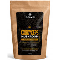 Produktbild von SolveLabs Cordyceps Sinensis 10:1 Pulver ohne Zusatzstoffe 50g