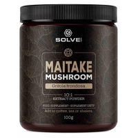 Produktbild von SolveLabs Maitake Blatthüpfer 10:1 Pilzpulver ohne Zusatzstoffe 100g