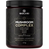 Produktbild von SolveLabs Pilz-Komplex Pulver ohne Zusatzstoffe 100 g