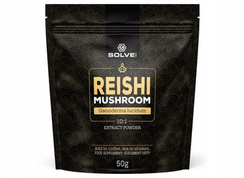 SolveLabs Reishi Ganoderma Lucidum 10:1 Pulver vegan 50g – Bild 1 von 1