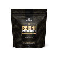 Produktbild von SolveLabs Reishi Pilz Extrakt Pulver 10:1 vegan ohne Zusatzstoffe 30 g