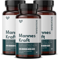 Produktbild von SOLVISAN Mannes Kraft Kräuter-Komplex Kapseln vegan laktosefrei glutenfrei 60 Stück