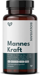 SOLVISAN Mannes Kraft Kräuter-Komplex Kapseln vegan laktosefrei glutenfrei 60 Stück – Bild 1 von 1