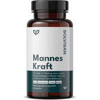 Produktbild von SOLVISAN Mannes Kraft Kräuter-Komplex Kapseln vegan laktosefrei glutenfrei 60 Stück