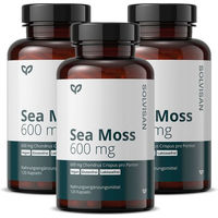 Produktbild von SOLVISAN Sea Moss Chondrus Crispus Knorpeltang 600 mg Kapseln ohne Zusatzstoffe 120 Stück