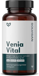 SOLVISAN Venia Vital Kräuter-Komplex mit Rutin, Steinklee und Rosskastanie Kapseln 120 Stück – Bild 1 von 1