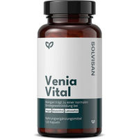 Produktbild von SOLVISAN Venia Vital Kräuter-Komplex mit Rutin, Steinklee und Rosskastanie Kapseln 120 Stück