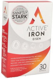 Solvotrin Therapeutics Active Iron Eisen Kapseln mit Eisen-Sulfat 30 Stück – Bild 1 von 1