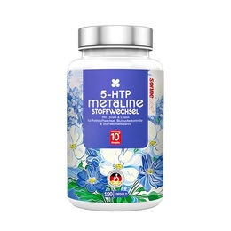 Sonnesee 5-HTP MetaLine Stoffwechsel 10-in-1 Komplex mit Glucomannan, Garcinia Cambogia, Grüntee Extrakt, Cholin und Chrom, 120 Kapseln, vegan – Bild 1 von 4