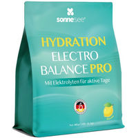 Produktbild von Sonnesee Elektrolyte Pulver Zitrone, vegan, zuckerfrei, 30 Sticks mit Natrium, Kalium, Magnesium, Chlorid, Vitamin C und B-Vitaminen