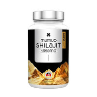 Produktbild von Sonnesee Shilajit Kapseln für Erwachsene 60 mg vegan glutenfrei laktosefrei 120 Kapseln