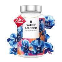 Produktbild von SonneSee Wasserbalance Kräuter-Komplex Brennnessel Rosskastanie Gotu Kola Magnesium 90 vegane Kapseln