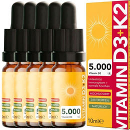 SonnVita Vitamin D3 Tropfen 5000 IE mit Flechten vegan – Bild 1 von 4