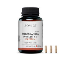 Produktbild von Sovita Ashwagandha KSM-66 Wurzelextrakt 300 mg Kapseln 180 Stück vegan ohne Zusatzstoffe