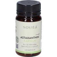 Produktbild von sovita Astaxanthin Kapseln vegan ohne Gelatine 120 Stück