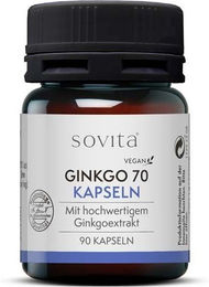 Sovita Ginkgo 70 Kapseln vegan – Bild 1 von 2