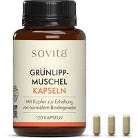 Produktbild von sovita Grünlippmuschel Kapseln mit NZ 180 Kapseln