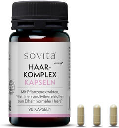 sovita Haar-Komplex Kapseln mit Zink, Biotin und Selen, 90 Kapseln – Bild 1 von 2