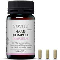Produktbild von sovita Haar-Komplex Kapseln mit Zink, Biotin und Selen, 90 Kapseln