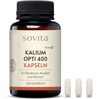Produktbild von SOVITA Kalium Opti Vegan Kapseln für Sportler 400 mg 400 Stück