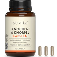 Produktbild von sovita Knochen & Knorpel Kapseln vegan laktosefrei für Sportler 120 Kapseln