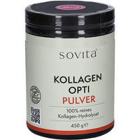 Produktbild von Sovita Kollagen Opti Pulver – Reines Rinder-Kollagenhydrolysat Typ I & III ohne Zusatzstoffe 450 g