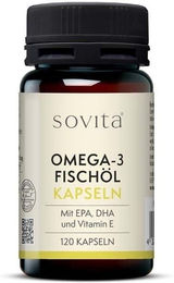 SOVITA Omega-3 Fischöl Kapseln 120 Stück – Bild 1 von 1