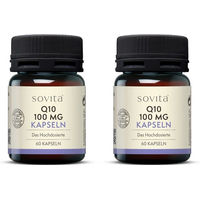 Produktbild von SoVita Q10 Ubiquinon 100 mg Kapseln, zuckerfrei, glutenfrei und laktosefrei, 60 Stück