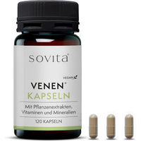 Produktbild von sovita Venen Kapseln mit Kräuter-Komplex 120 Stück