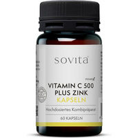 Produktbild von sovita Vitamin C 500 und Zink Kapseln vegan vegetarisch