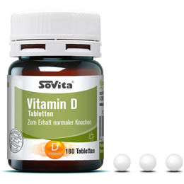 SoVita Vitamin D Tabletten 1000 IE 180 Stück – Bild 1 von 2