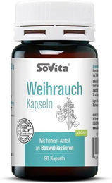 SoVita Weihrauch Kapseln mit Boswellia vegan und ohne Zusatzstoffe – Bild 1 von 2