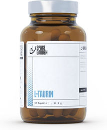 Spacegarden L-Taurin Kapseln vegan ohne Zusatzstoffe 60 Stück – Bild 1 von 1