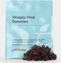 Spacegarden Vitalpilz Mind Gummies mit Kräuter-Komplex 60 Stück – Bild 1 von 1