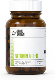 Spacegarden Vitamin D3, K2, A Kapseln vegan 60 Stück – Bild 1 von 2